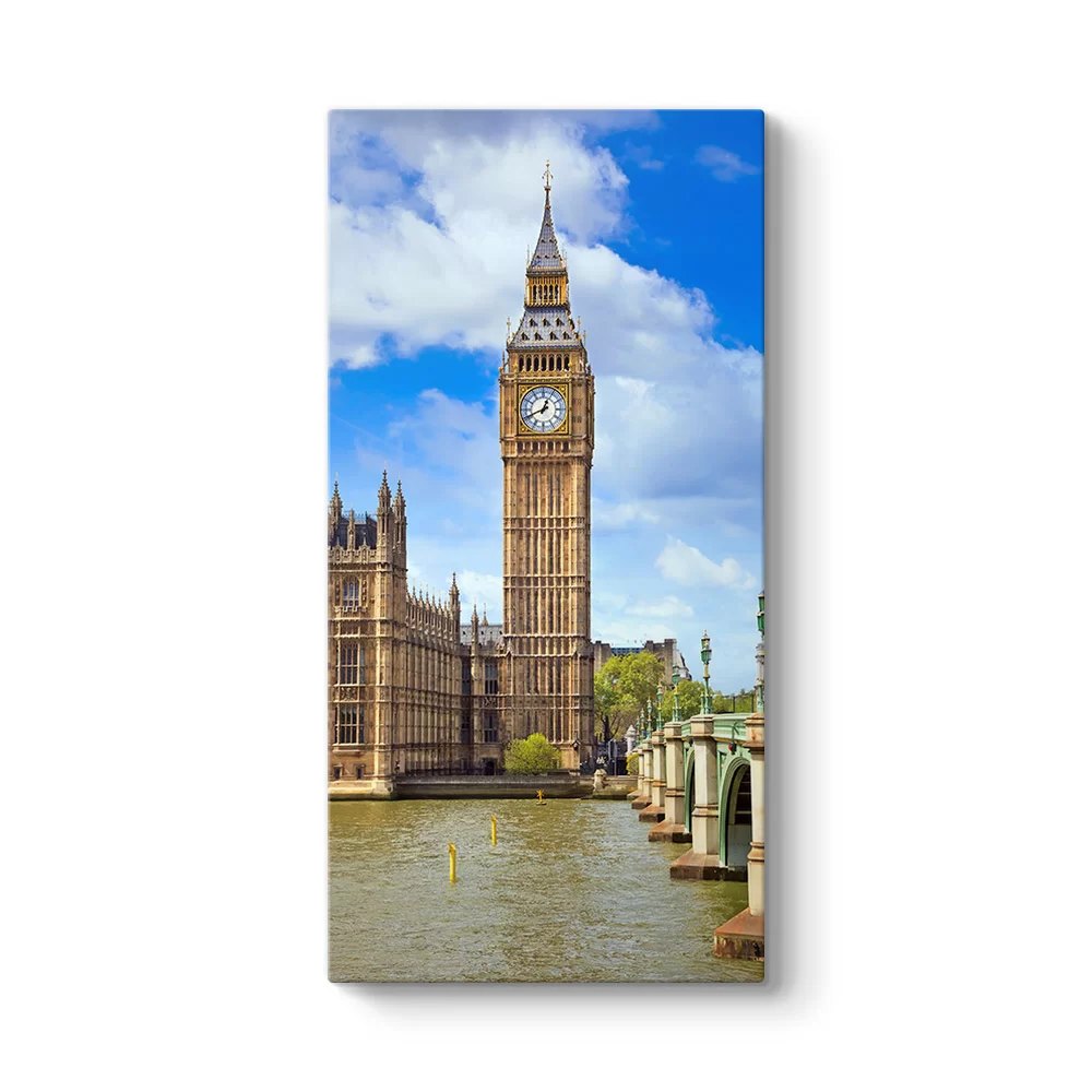 Big Ben Saat Kulesi Londra Tablosu - Model 7
